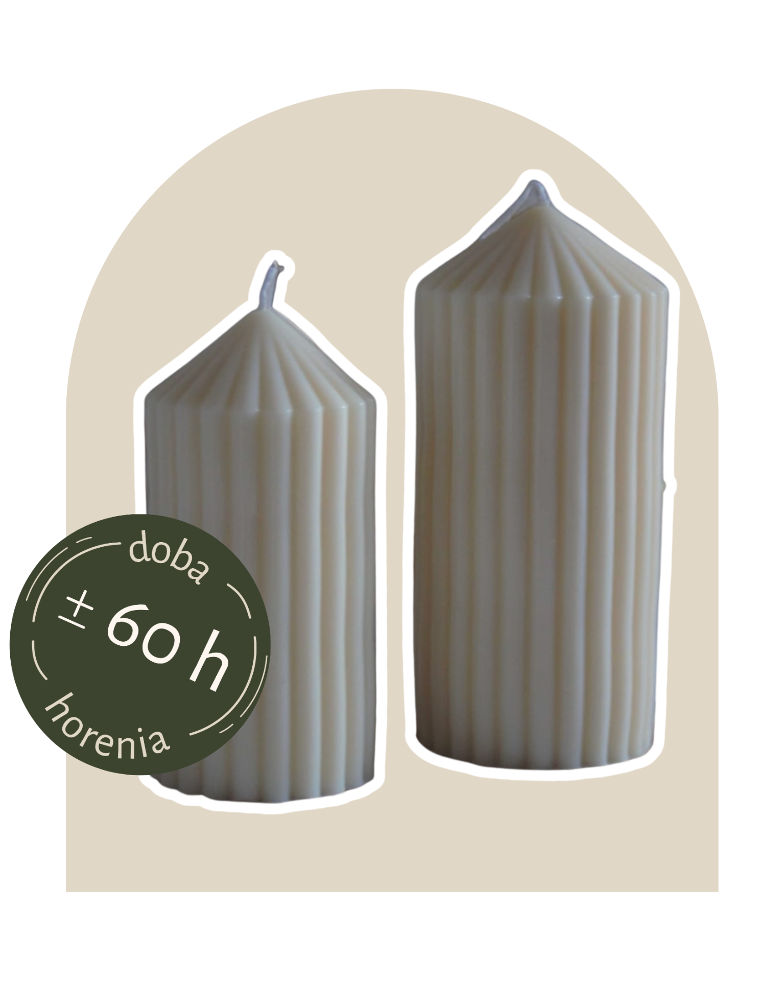 Vianočny box sojových sviečok