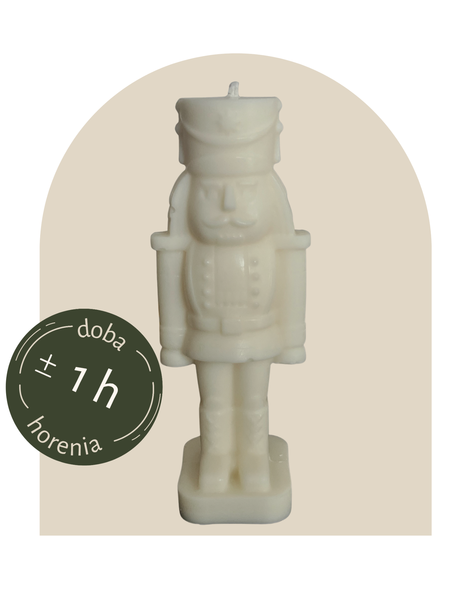 Sójová sviečka Luskáčik