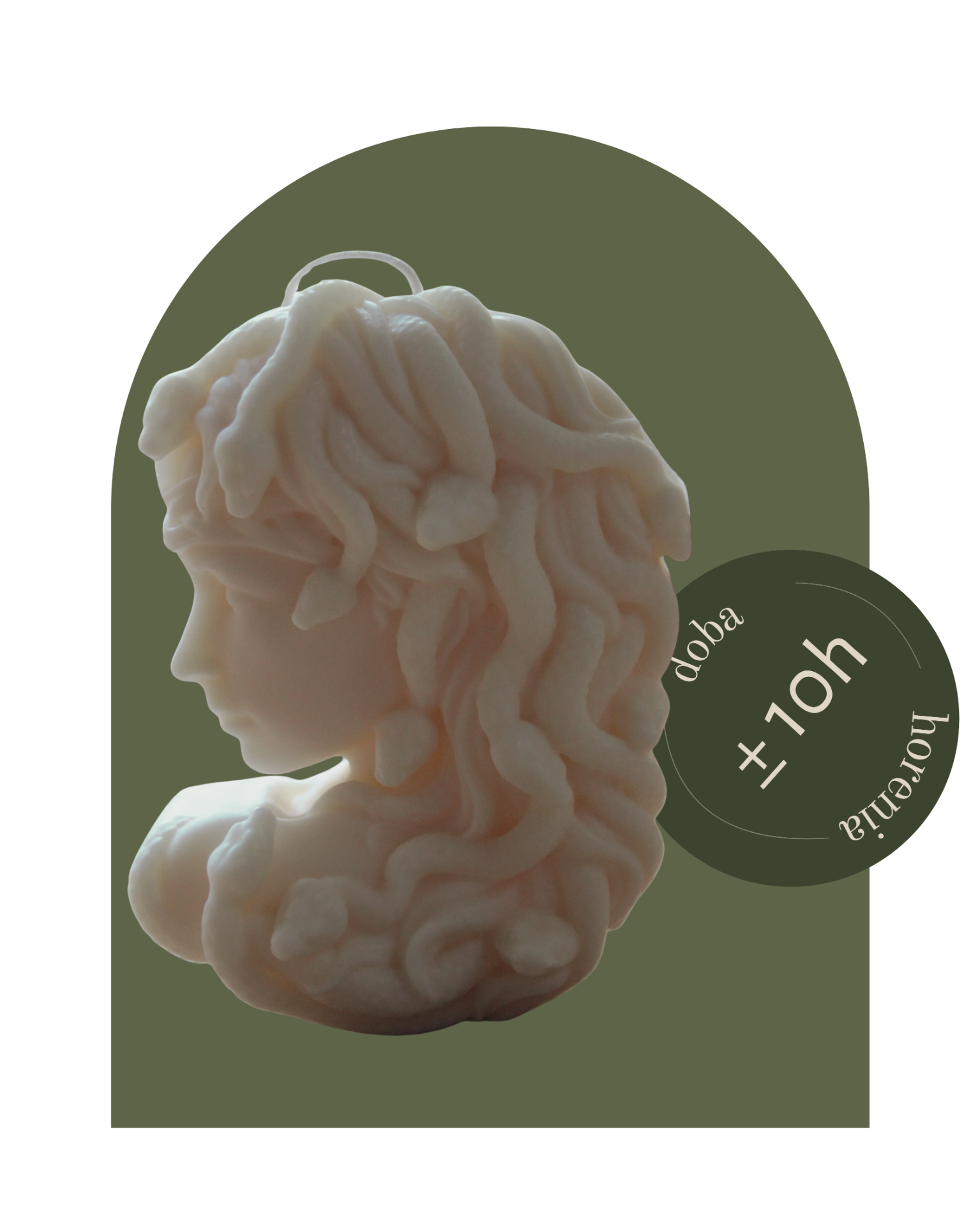 Medusa II sójová sviečka