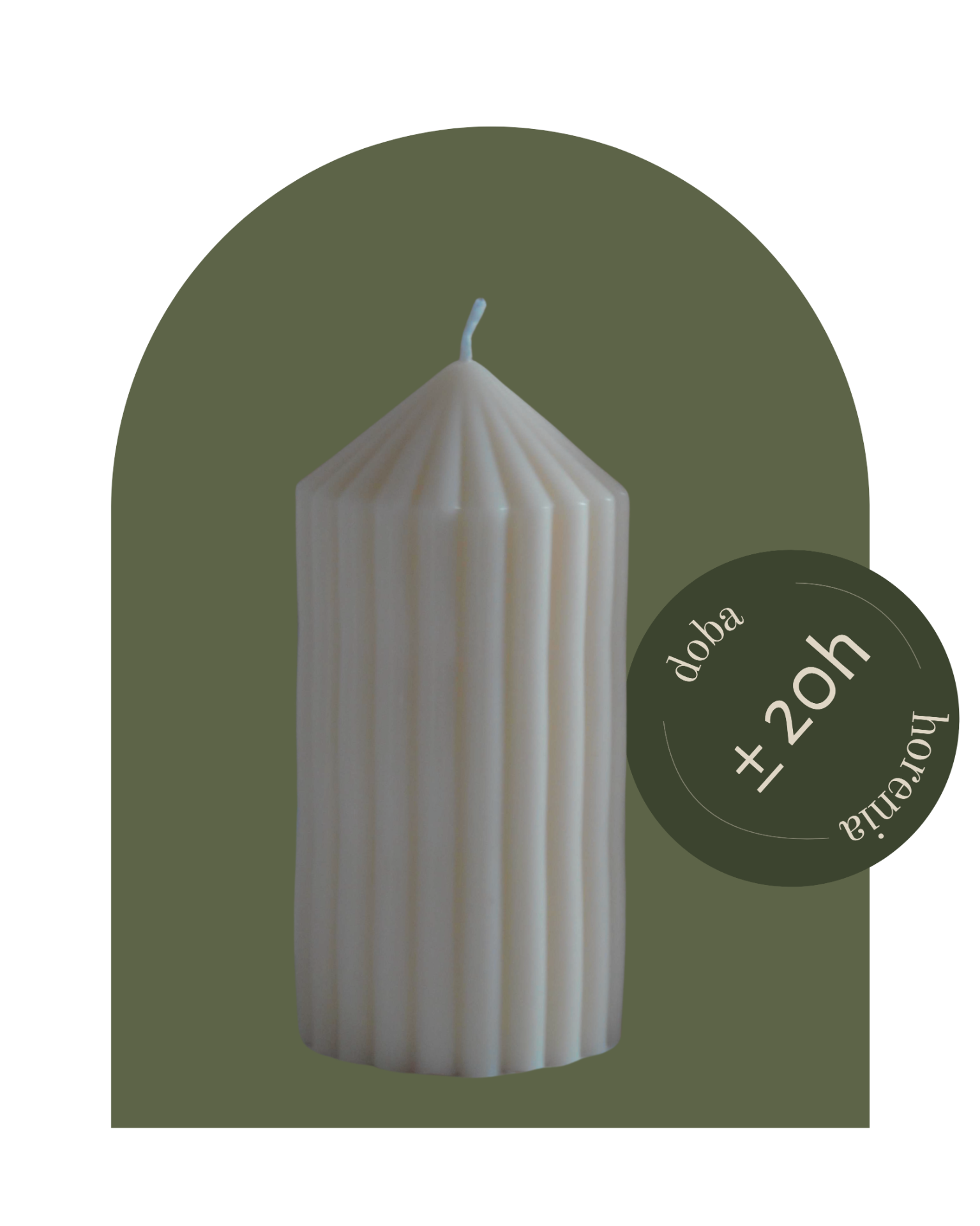 Pillar S sójová sviečky