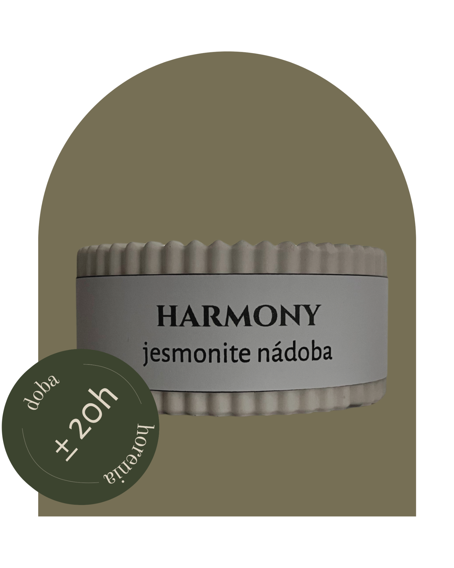 Sójová sviečka Harmony