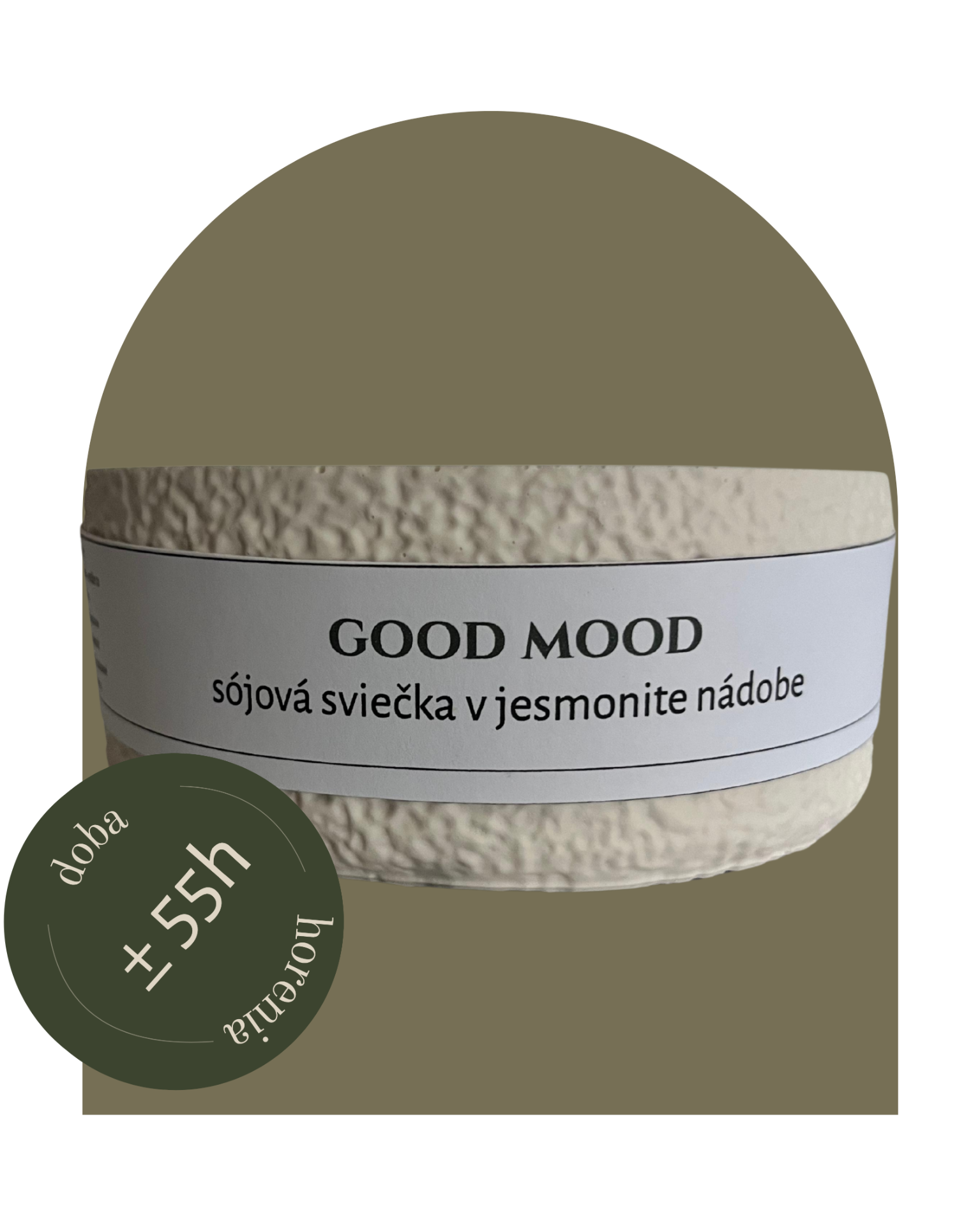 Sójová sviečka Good Mood