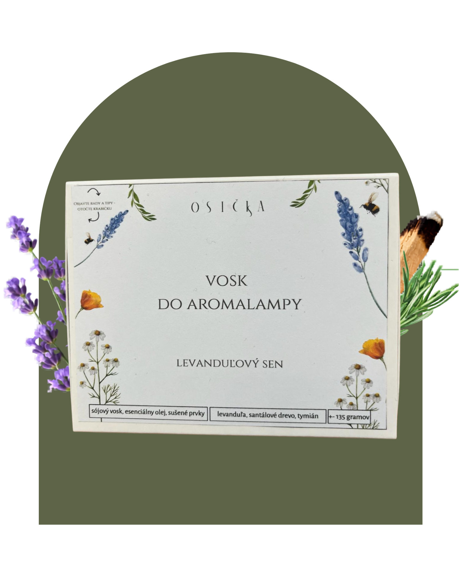 VOSK DO AROMALAMPY - Levanduľový sen