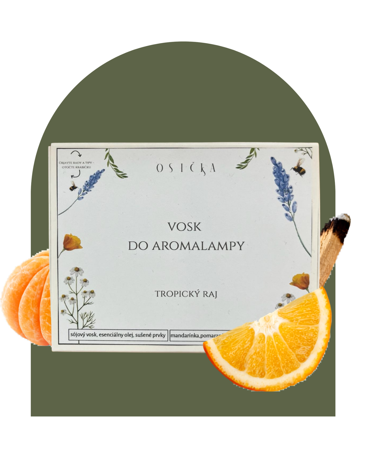 VOSK DO AROMALAMPY - Tropický raj